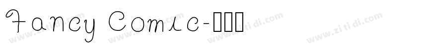 Fancy Comic字体转换